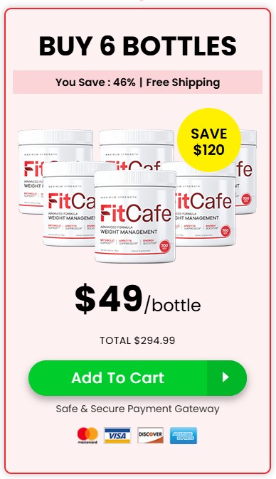 Fit Cafe 6 Bottle Price